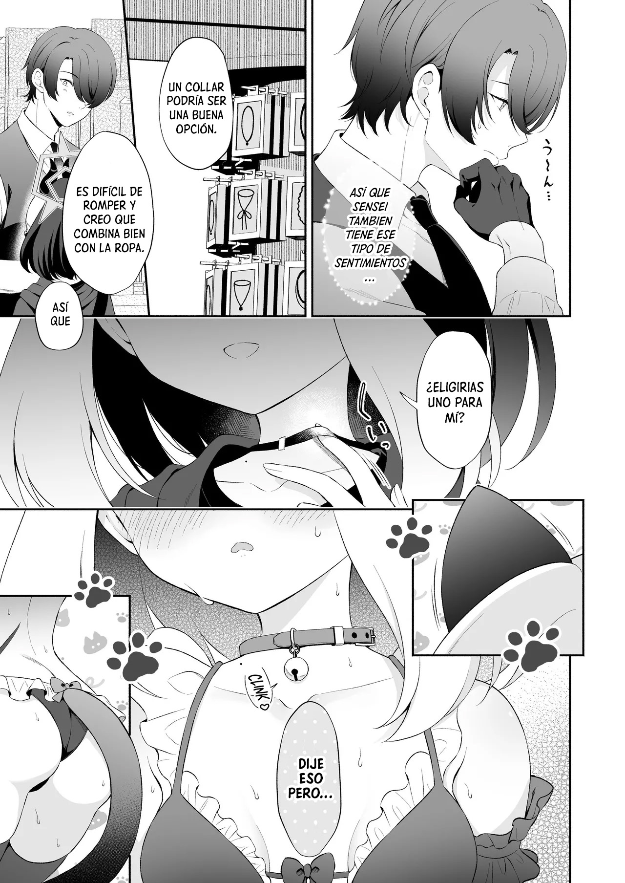 Kayoko wa Sensei no Neko ni Naritai | Kayoko quiere ser la gatita de Sensei page 7 full