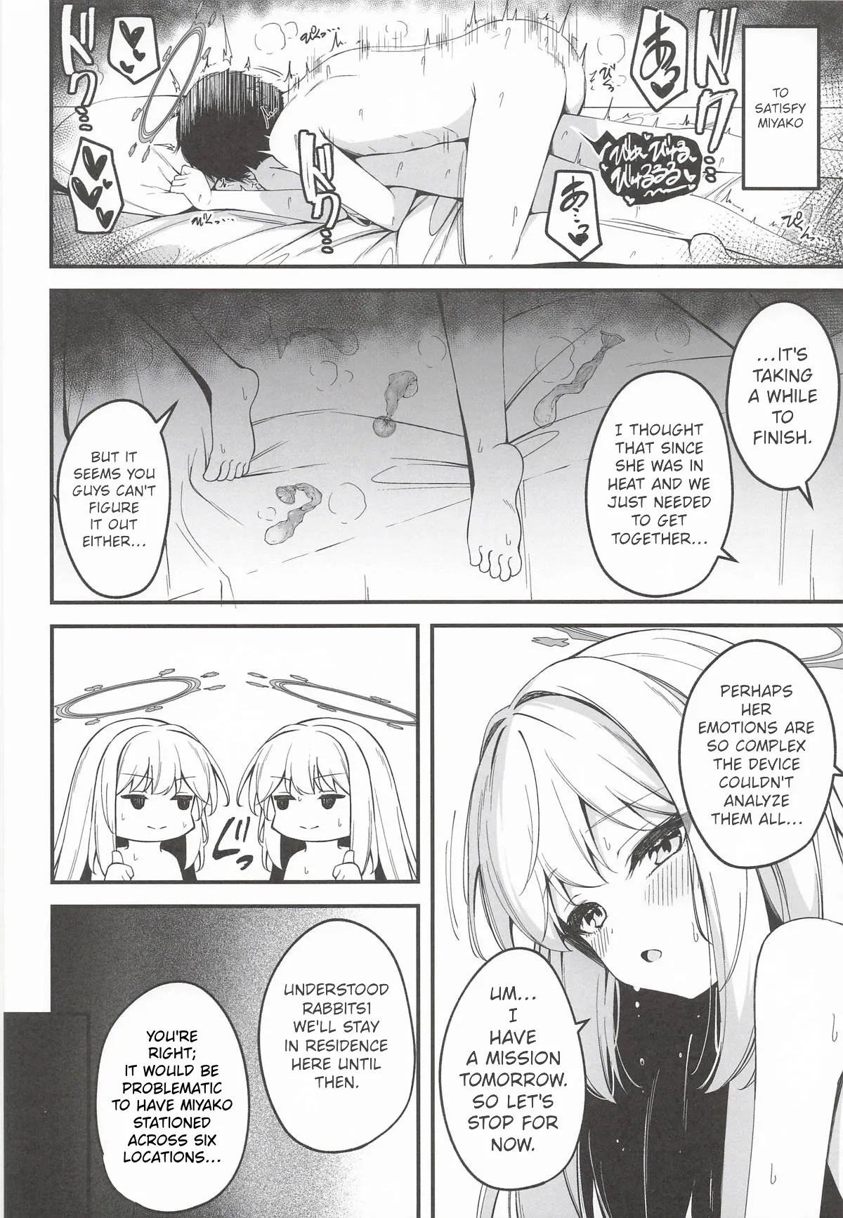 Many Rabbits in Heat | Hatsujou Usagi Tairyou Hassei!? page 5 full