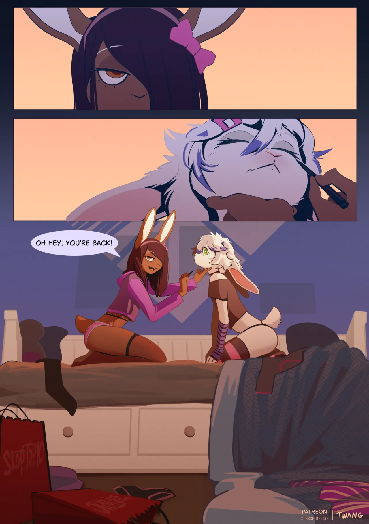 Emo Brats page 1 full