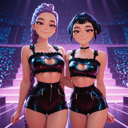 ZOEY_RUMI K-POP DEMON HUNTERS P1