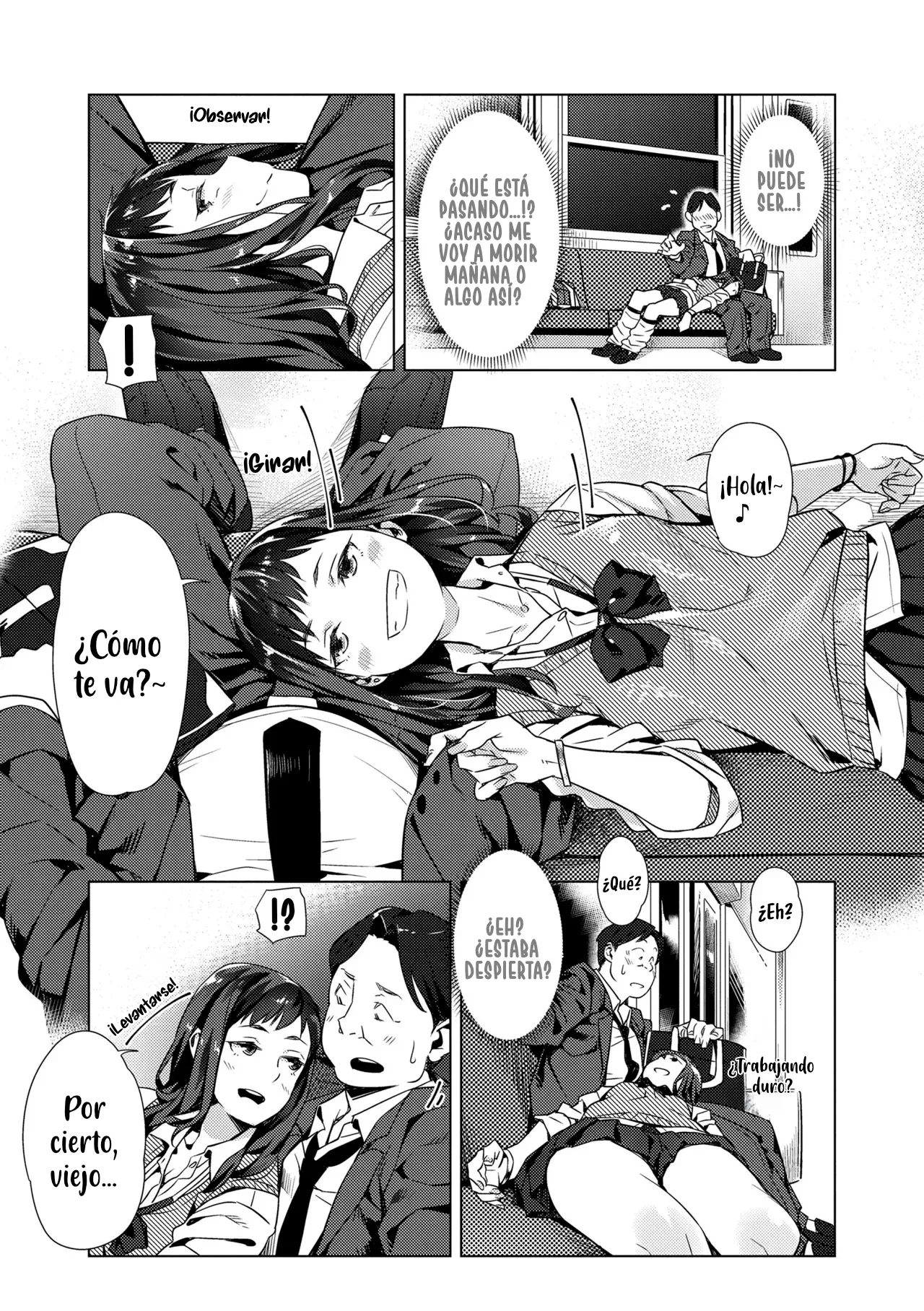 Kakushite Hitoyo no Saporiman.｜Refugio Nocturno para un Oficinosta. page 6 full