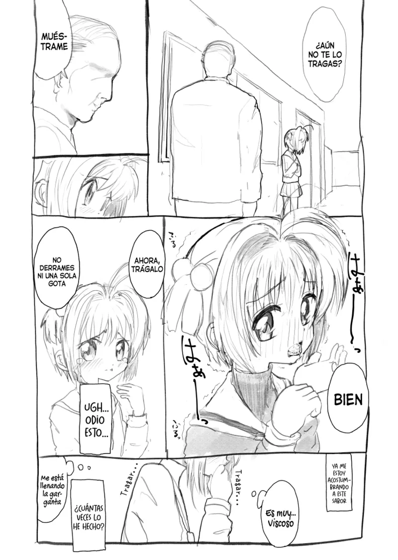 Sakura-chan Kouin Manga | Manga de Sexo oral de Sakura-chan page 3 full