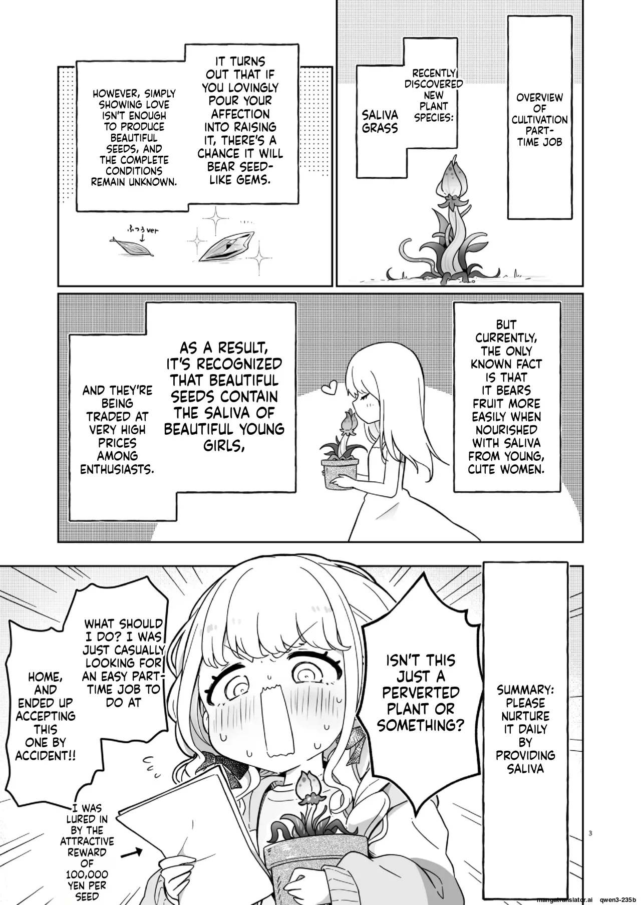 Daeki de Seichou suru Shokushu Shokubutsu o Sodateru Beit page 2 full