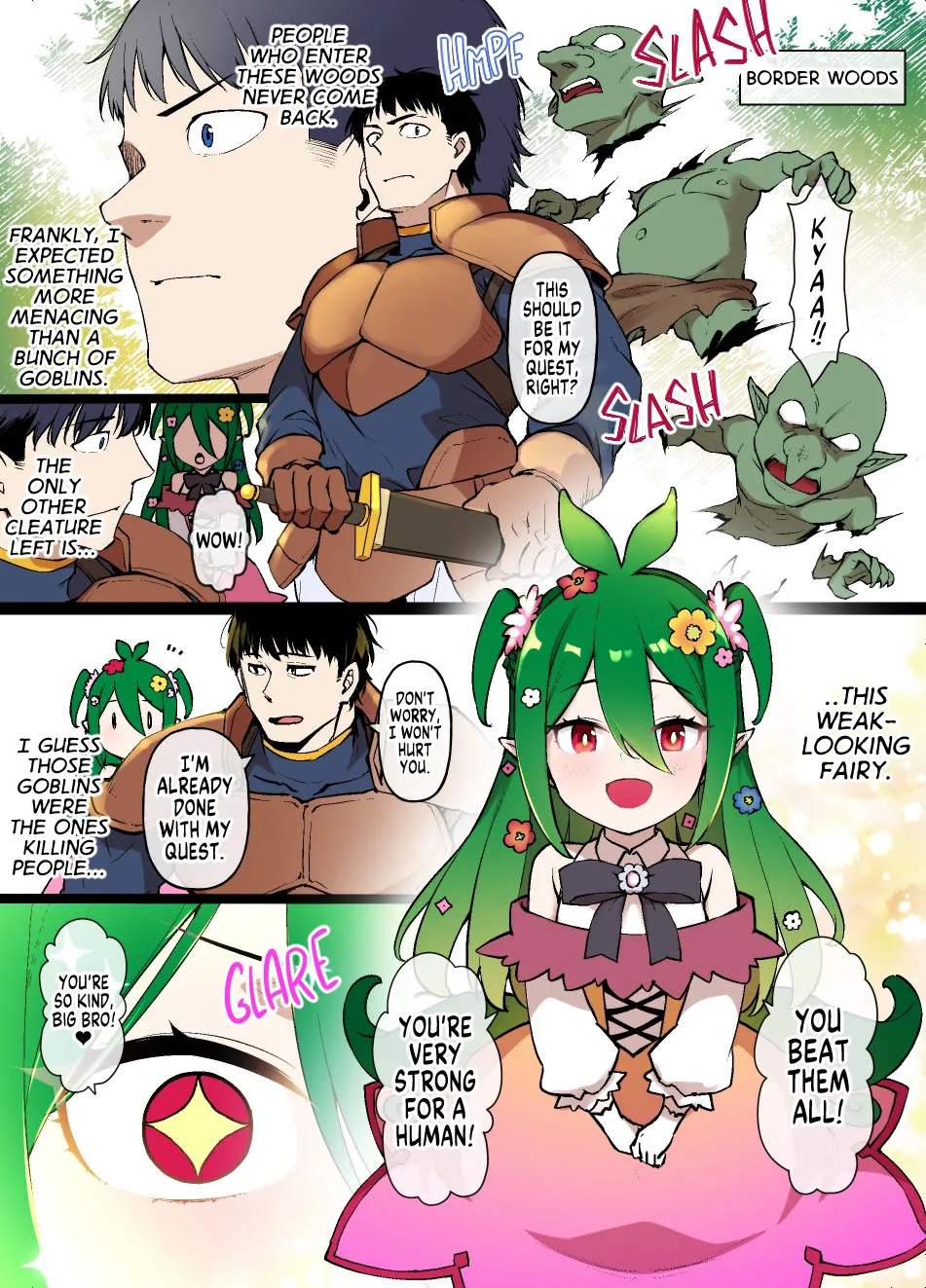 Dryad no Ongaeshi | Dryad's Gratitude page 1 full