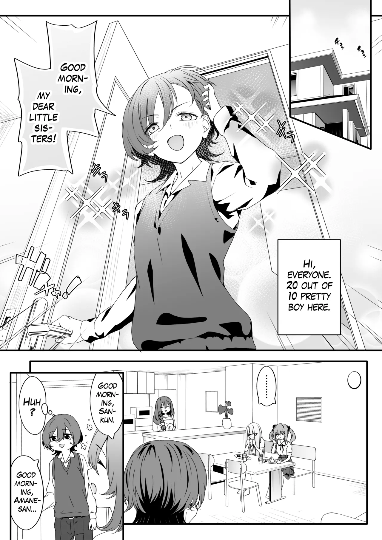 Josou Ouji wa Wakarasetai! ep.2 Kimagure Imouto wa Amaetai! | The Crossdressing Prince Who Tried to Teach his Little Sisters a Lesson - Episode 2: The Capricious Little Sister Who Wants to Be Spoiled page 3 full