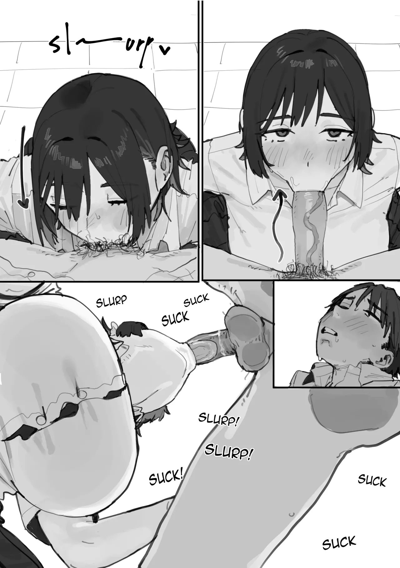 Tomboy Friend Good at Sucking page 6 full
