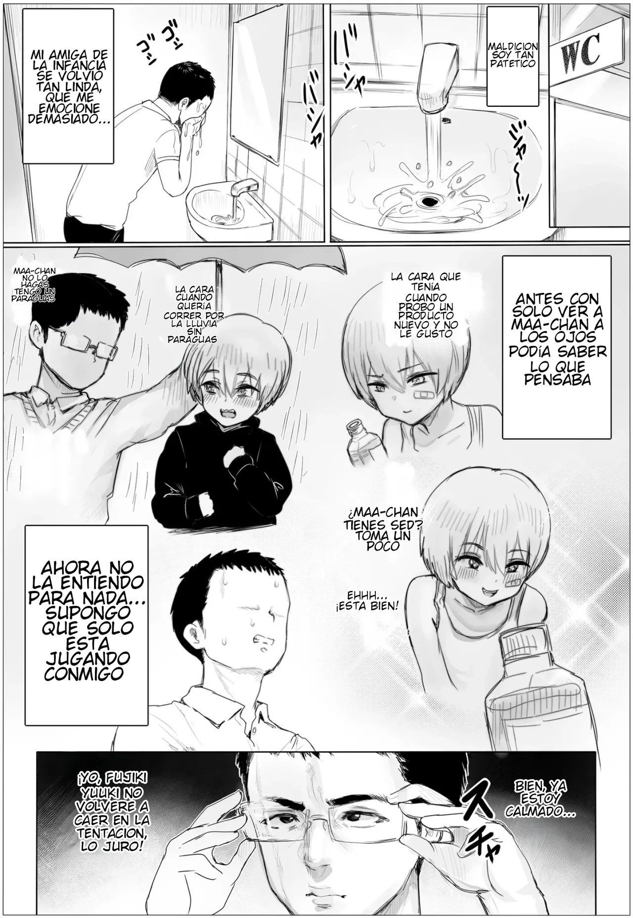 Hisashiburi ni Saikai Shita Osananajimi ga Mucchimuchi Gal ni Natten dakedo | La amiga de la infancia con la que me volvi a encontrar se convirtio en una gyaru voluptuosa y con curvas page 8 full