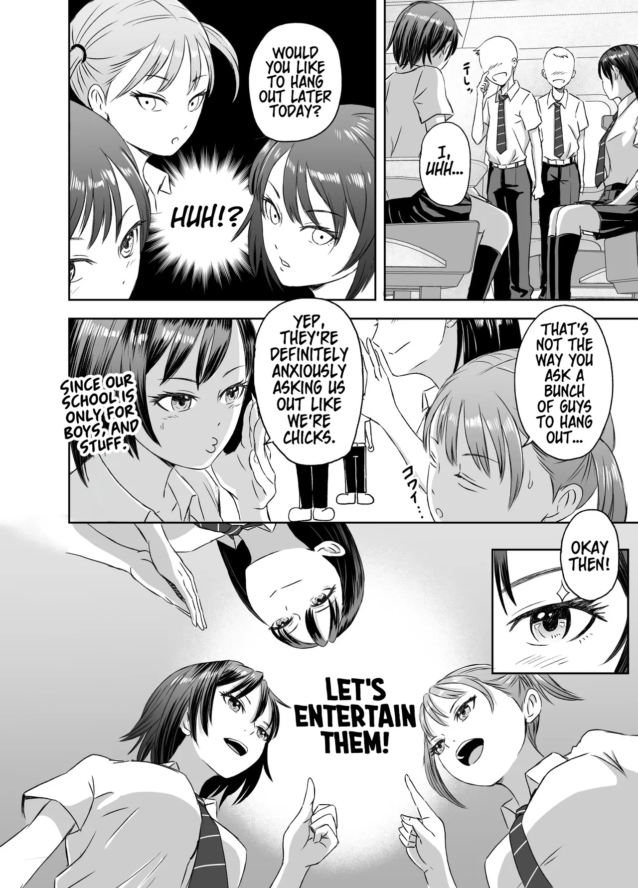 Shuugakuryokou Mae ni Joshikousei ni Natta Hanashi | How We Became Girls Before Our School Trip Ch. 1 page 5 full
