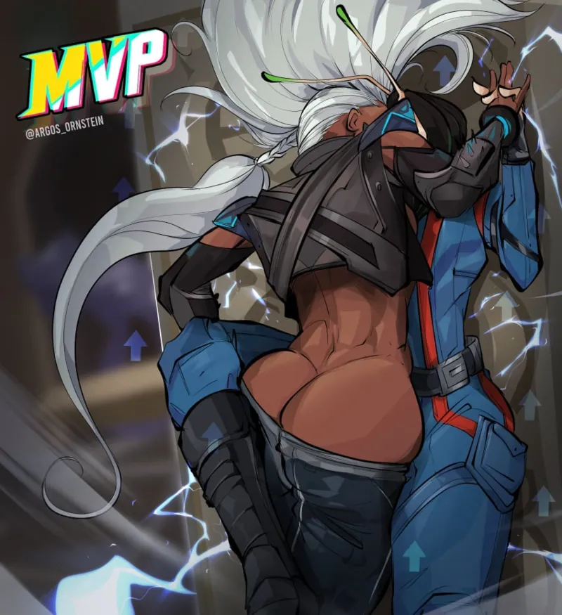 Storm, lesbian artwork . page 6 full