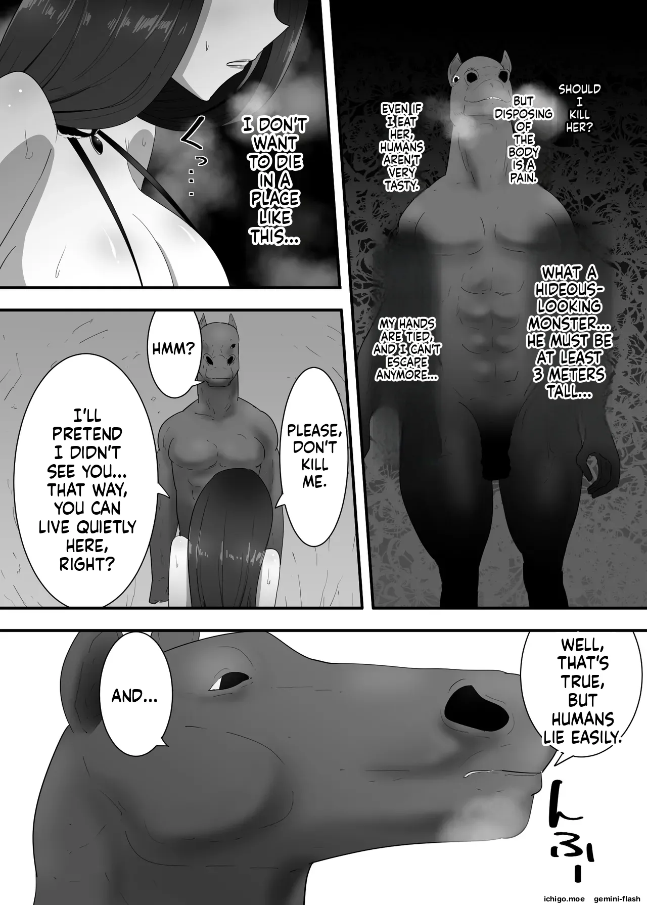 Mamono ni Tsukamatta Onna Mahoutsukai page 10 full