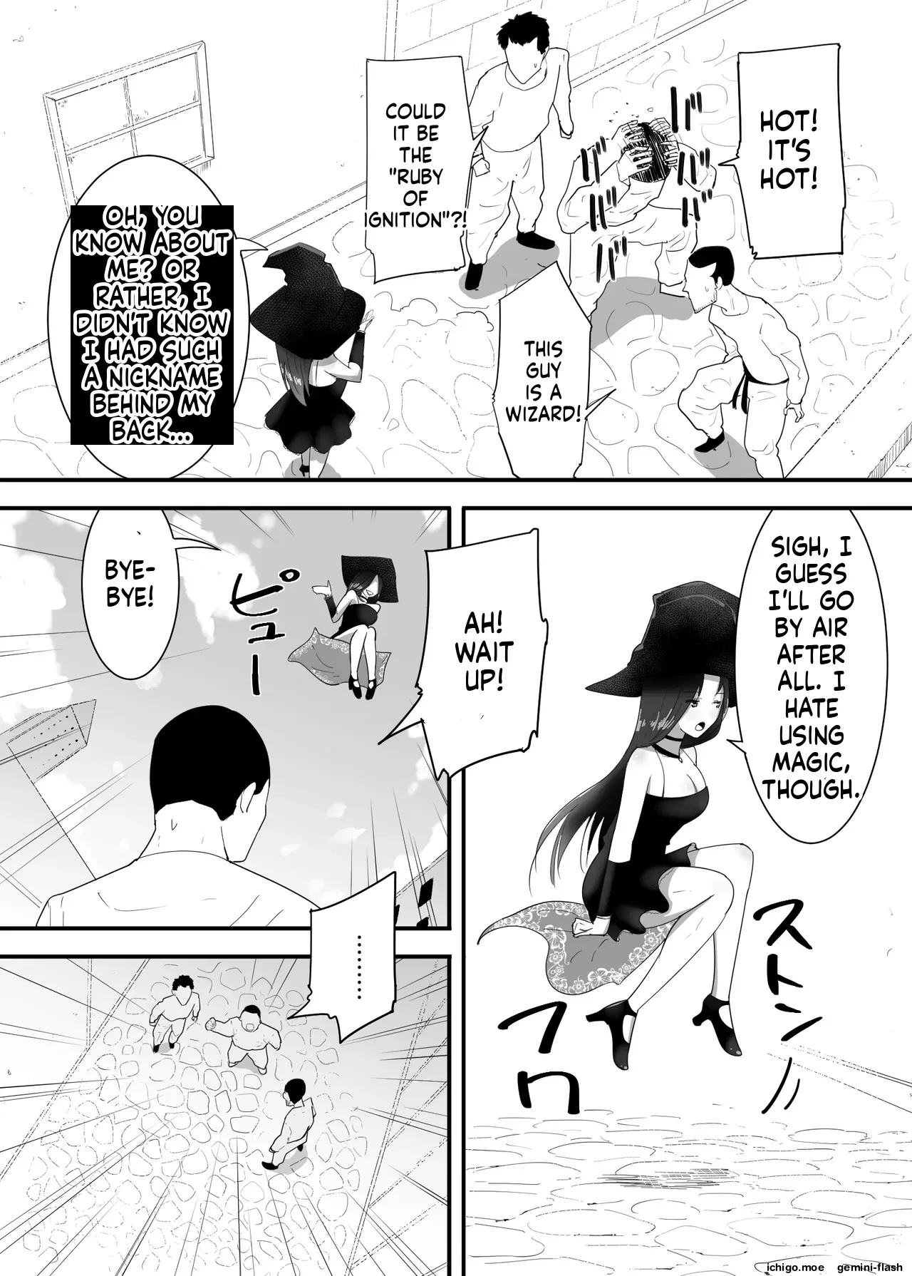 Mamono ni Tsukamatta Onna Mahoutsukai page 4 full