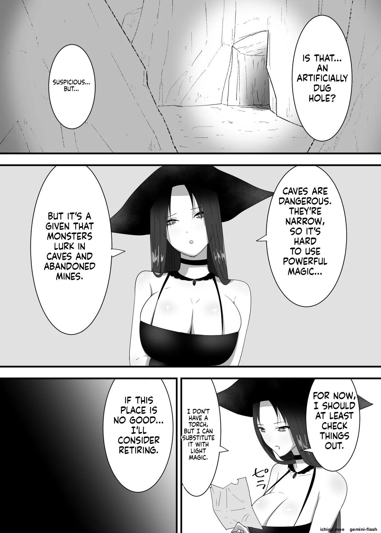 Mamono ni Tsukamatta Onna Mahoutsukai page 7 full