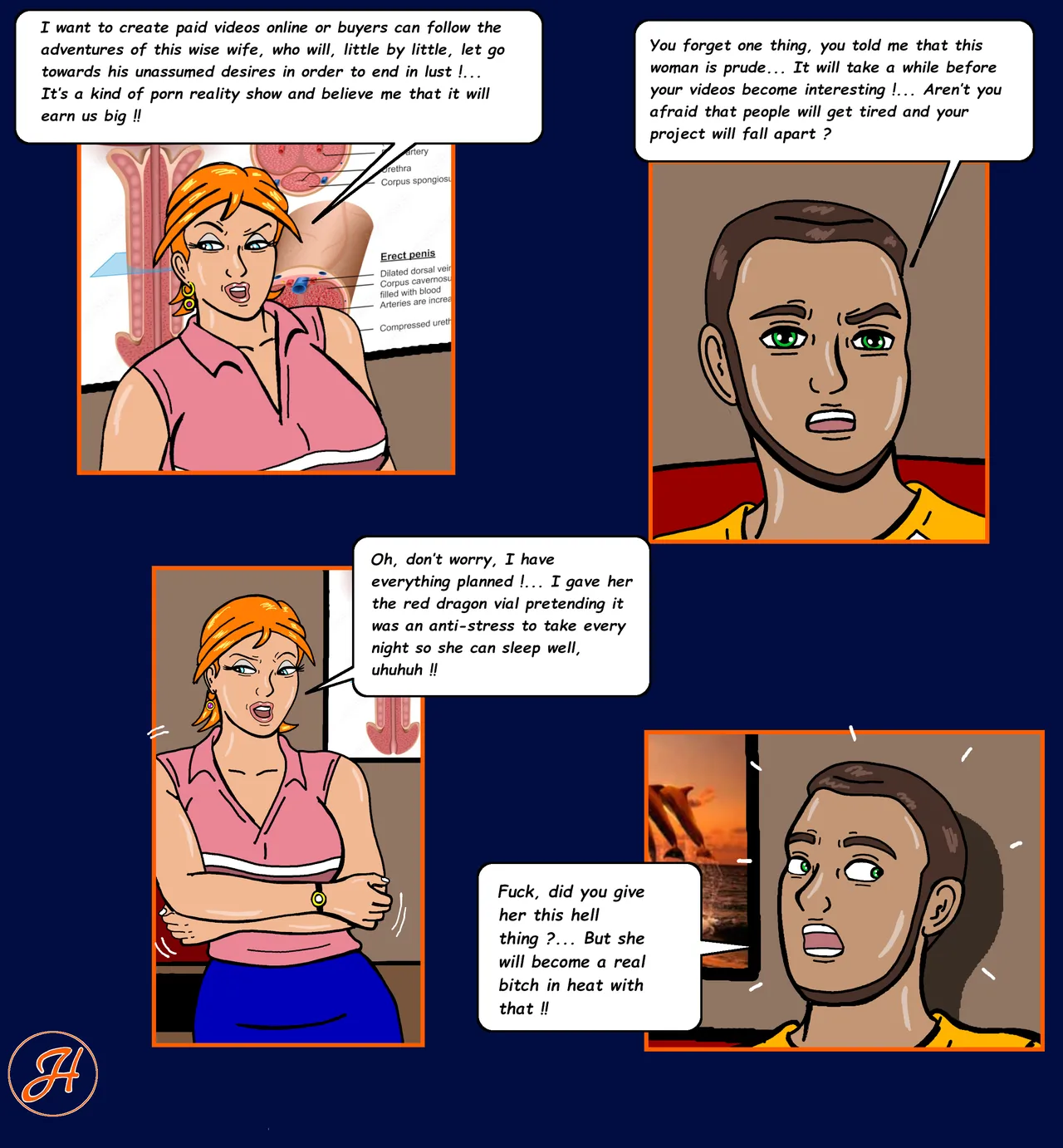Perverted wife : Chapter 2 page 8 full