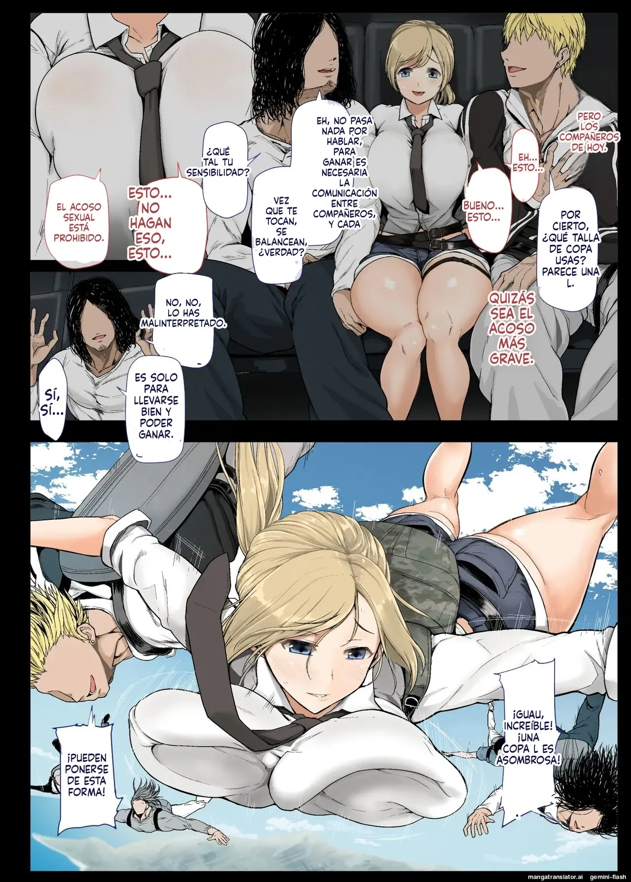 Geneki Joshidaisei To, Iyarashii Donkatsu page 5 full