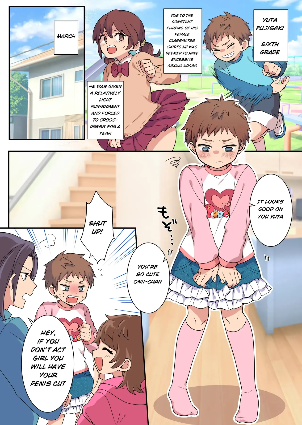 Josou Taikou de Kyousei sareru Otokonoko-tachi page 4 full