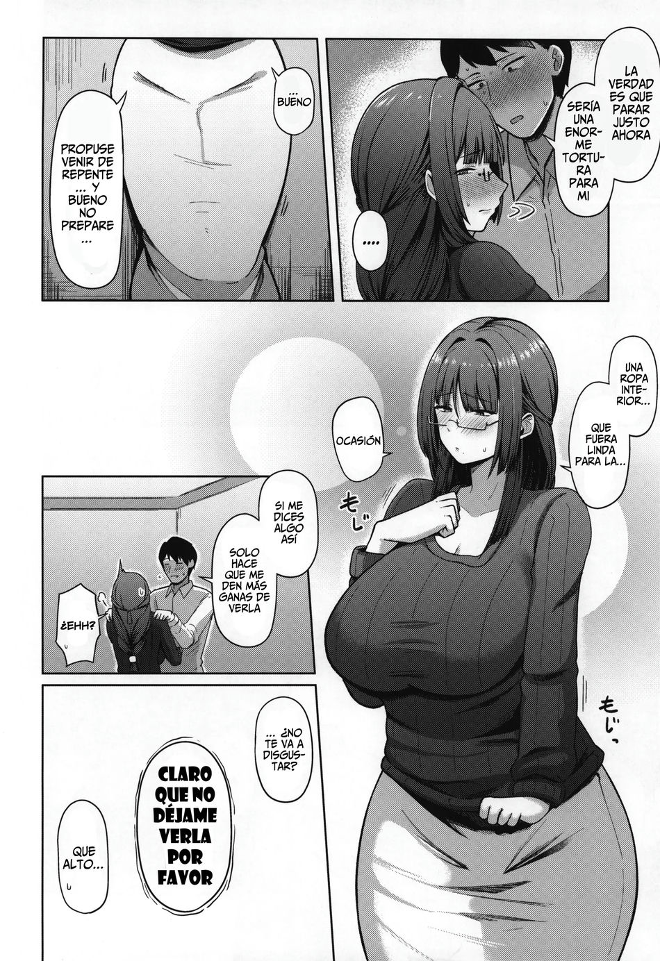 Housubaru - Jimi Dakedo Kyounyuu na Onna Otaku Joushi no Seiyoku ga Yabai page 9 full