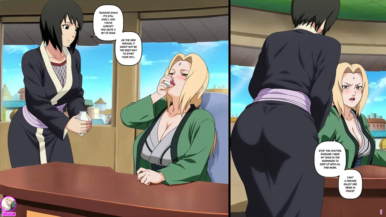 Drunken Tsunade's sex therapy! page 2 full