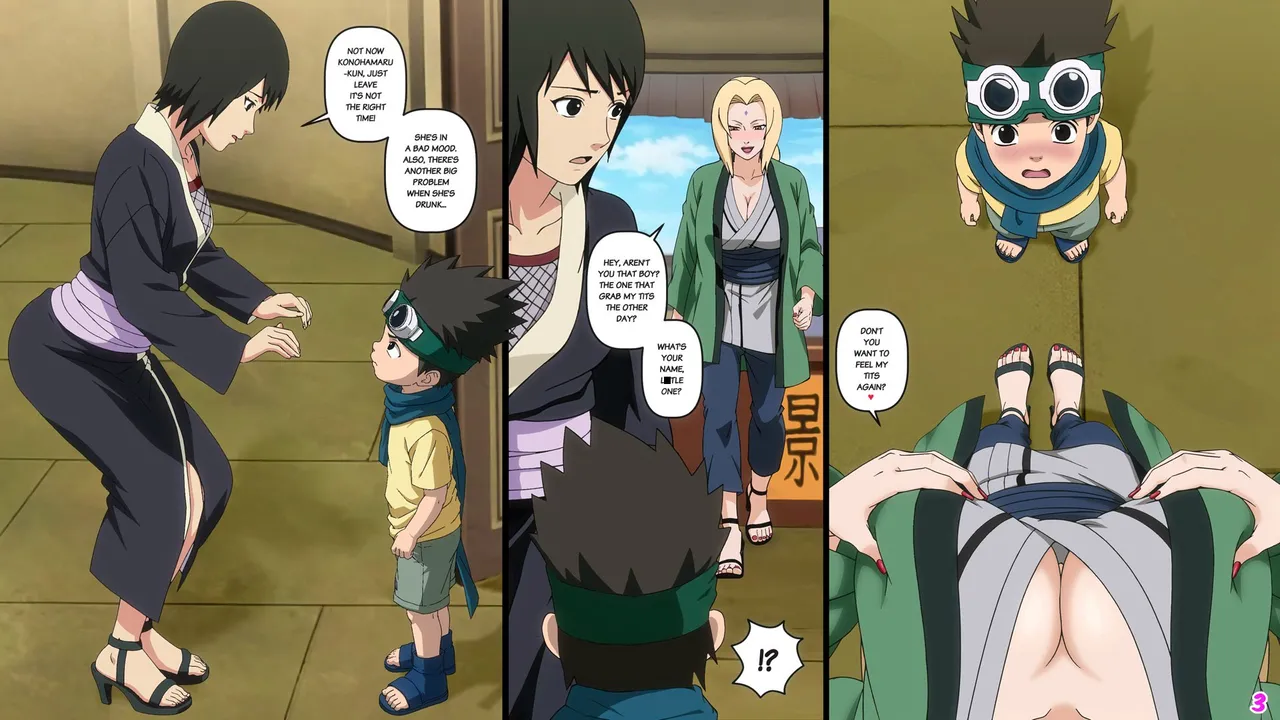 Drunken Tsunade's sex therapy! page 4 full