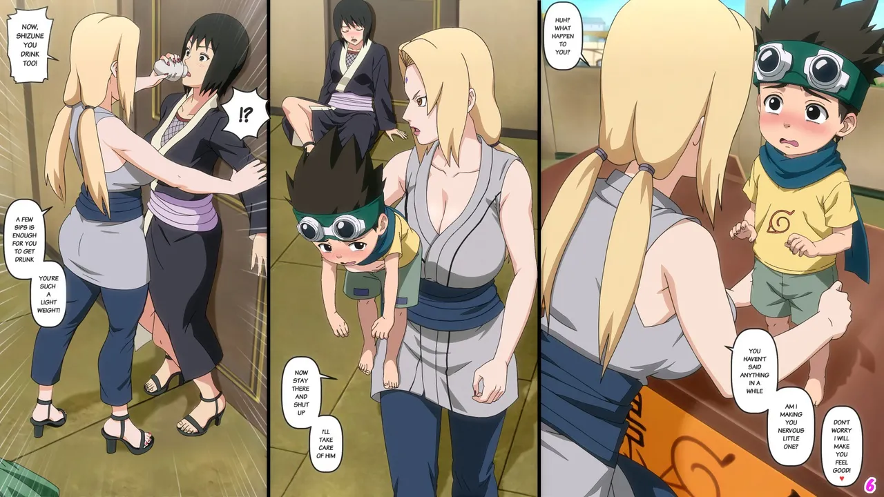 Drunken Tsunade's sex therapy! page 7 full