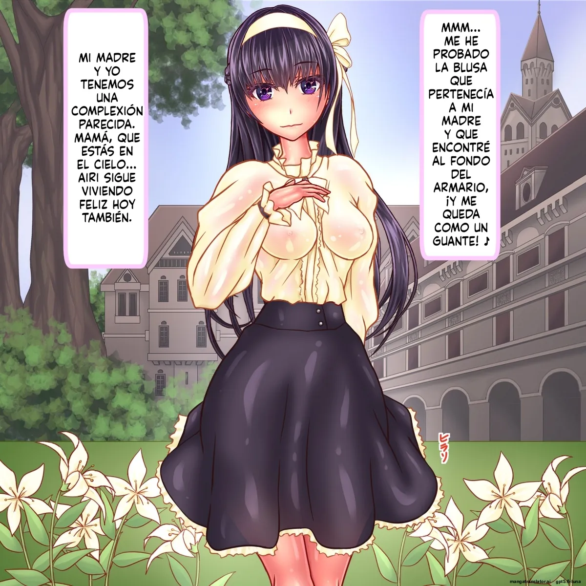 La chica sin hogar que vende flores. page 3 full