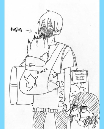 Kindergarten AU cover