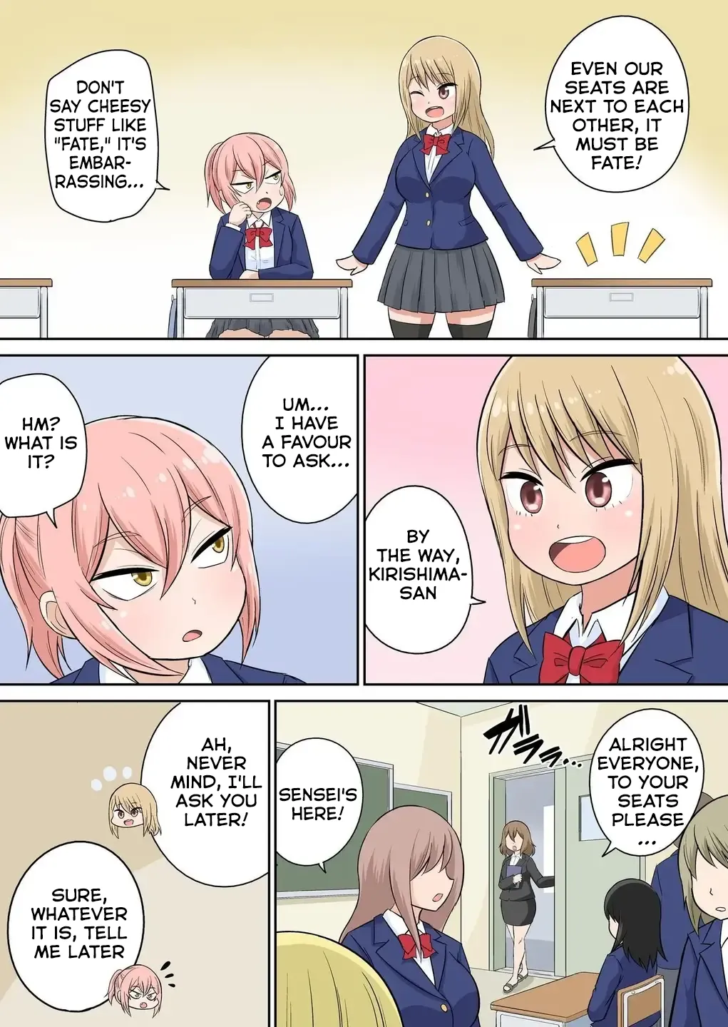 Classmate to Ecchi Jugyou Season 2 Ch.2 page 3 full