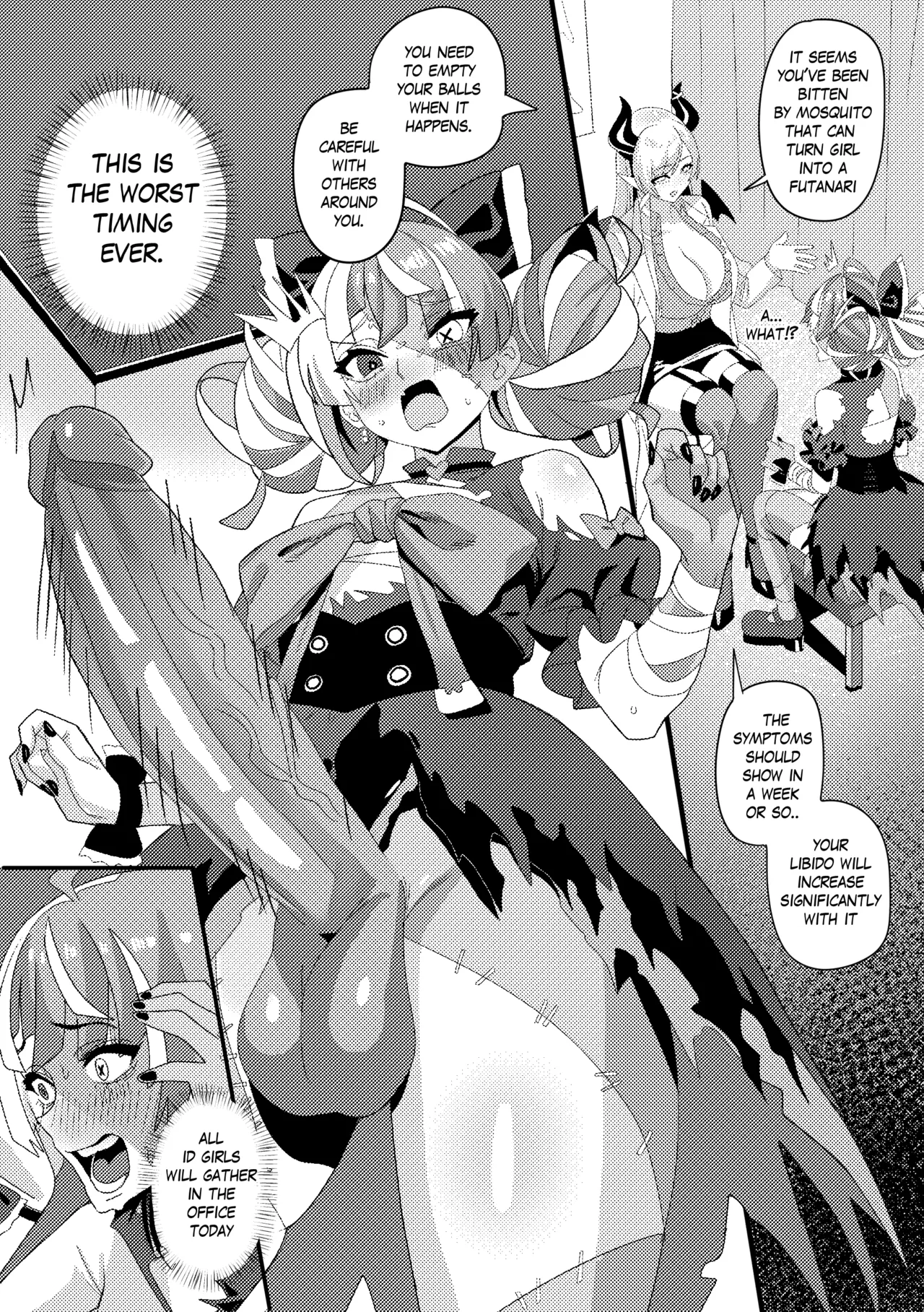 I was surrounded by my beautiful genmates when i got turned into futanari page 3 full