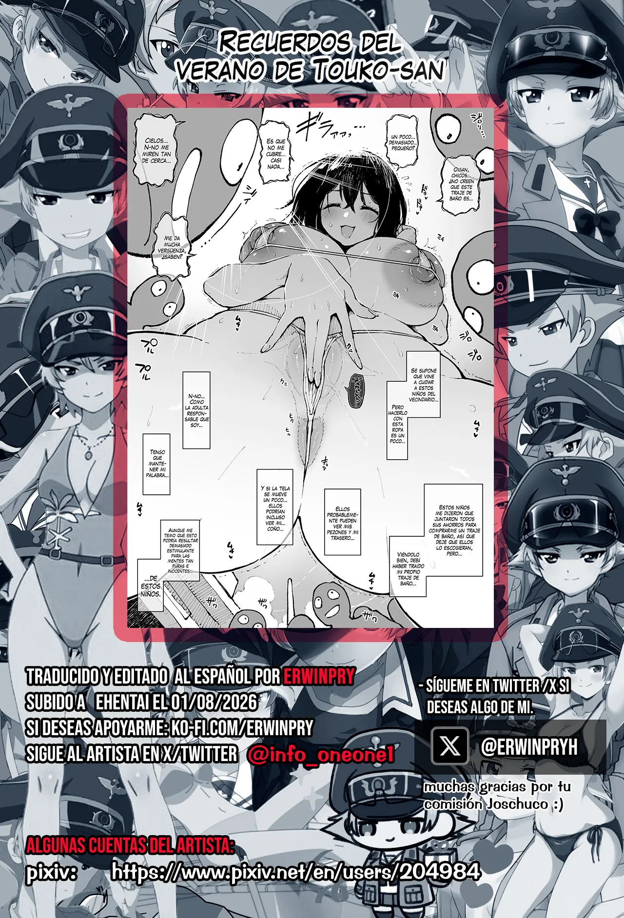Touko-san Natsu no Omoide | Recuerdos del verano de Touko-san page 9 full