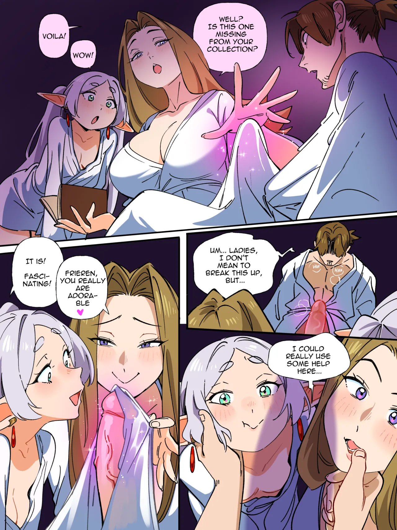 Frieren doujinshi page 8 full