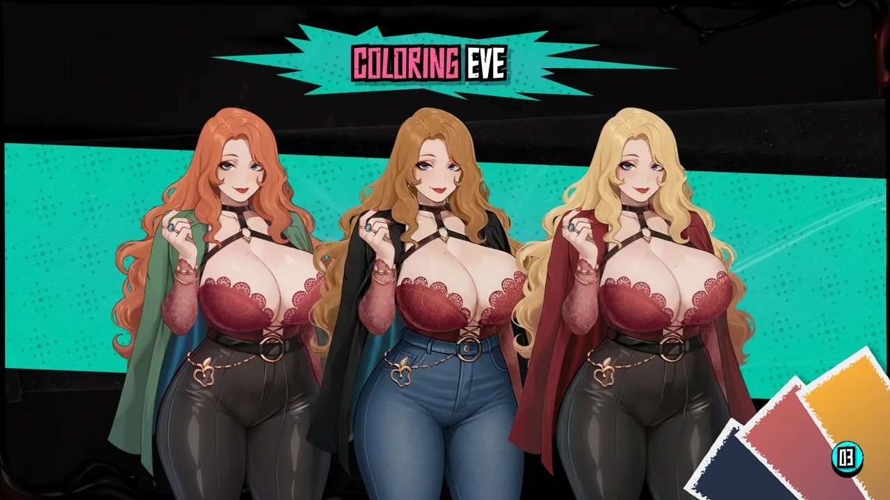 FUTA FUCKS FEMBOYS : Character Artbook - Eve page 5 full