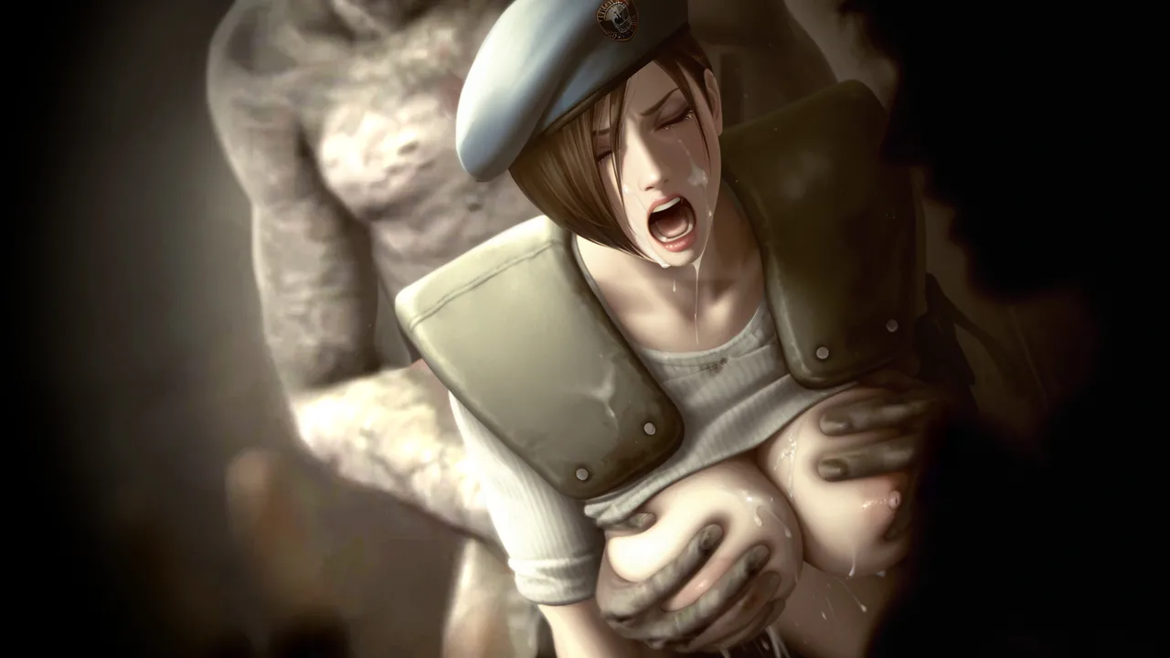 Jill Valentine violated by zombie page 7 full