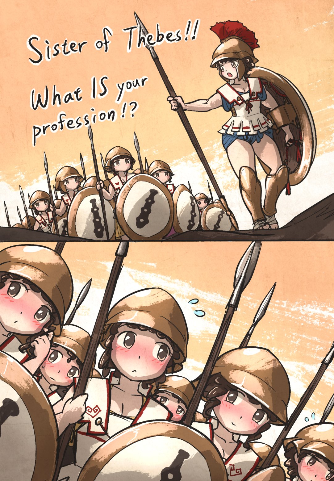 Minoan &amp; Hoplite Waifus page 3 full