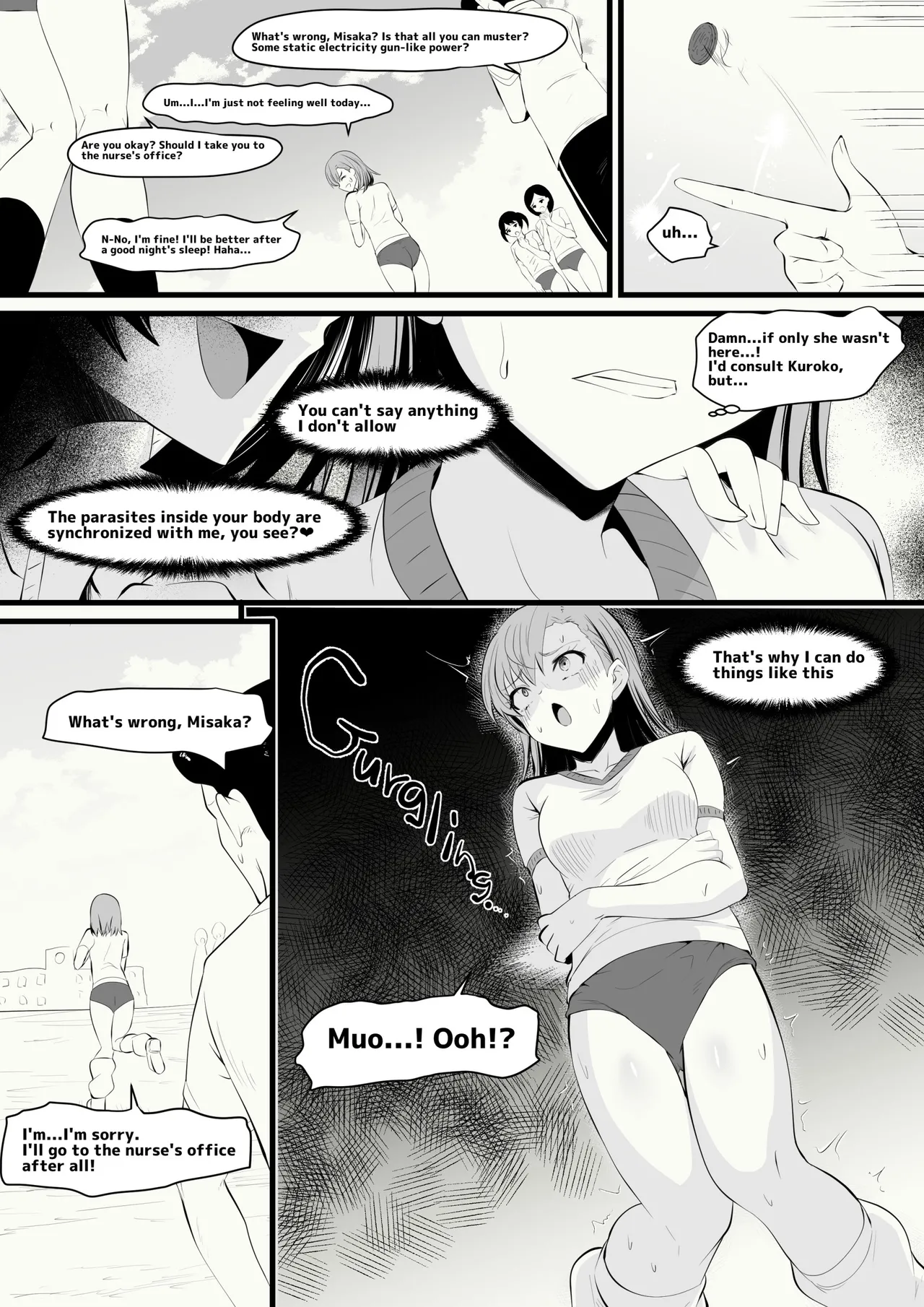 "Loser Toilet Girl, Mikoto ◯isaka" page 3 full