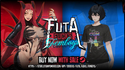 FUTA FUCKS FEMBOYS : FUTA Vanessa sidefuck FEMBOY Rene