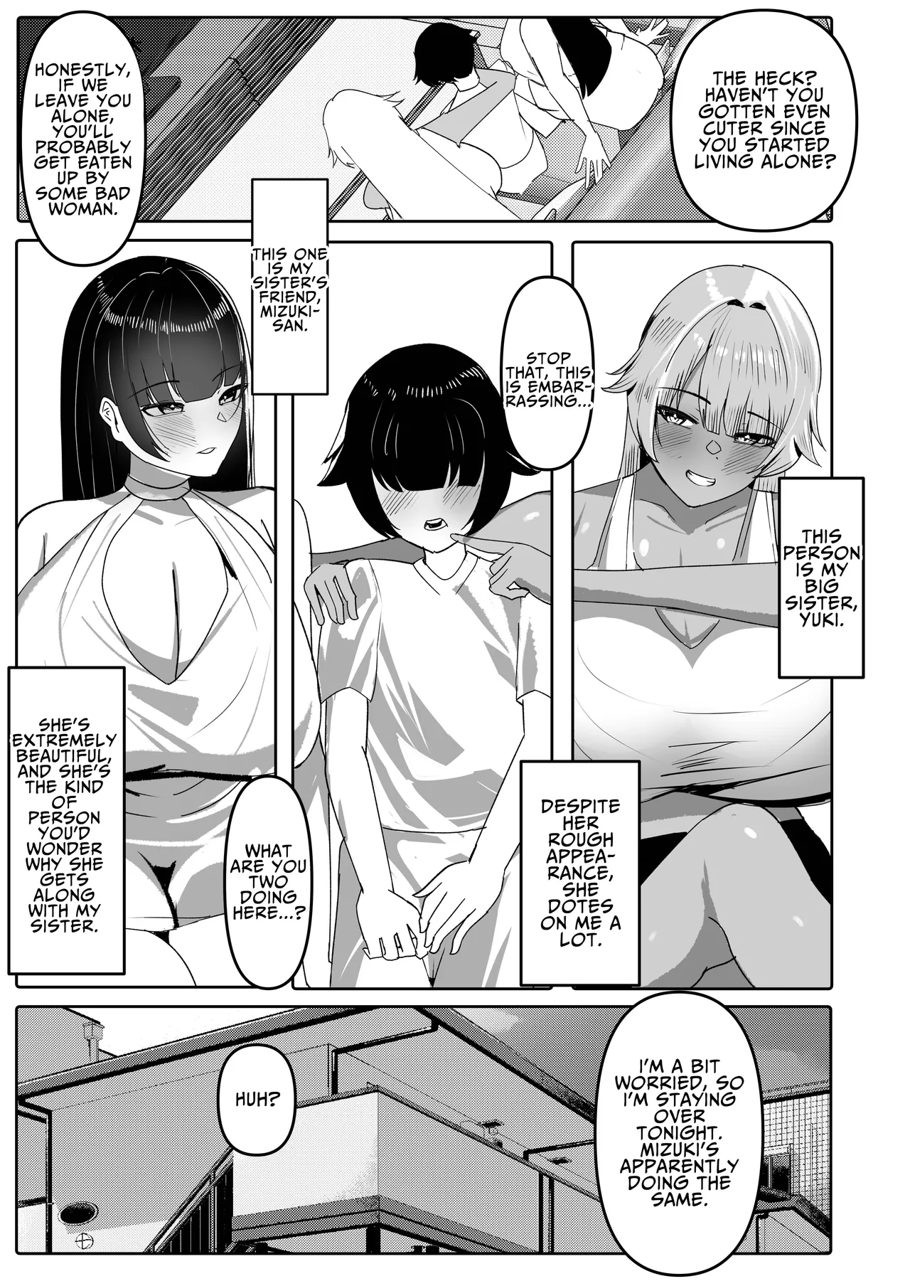 Anetomo &amp; Ane ni Shiboraremakuru | Milked Dry by My Sister &amp; Her Friend page 6 full