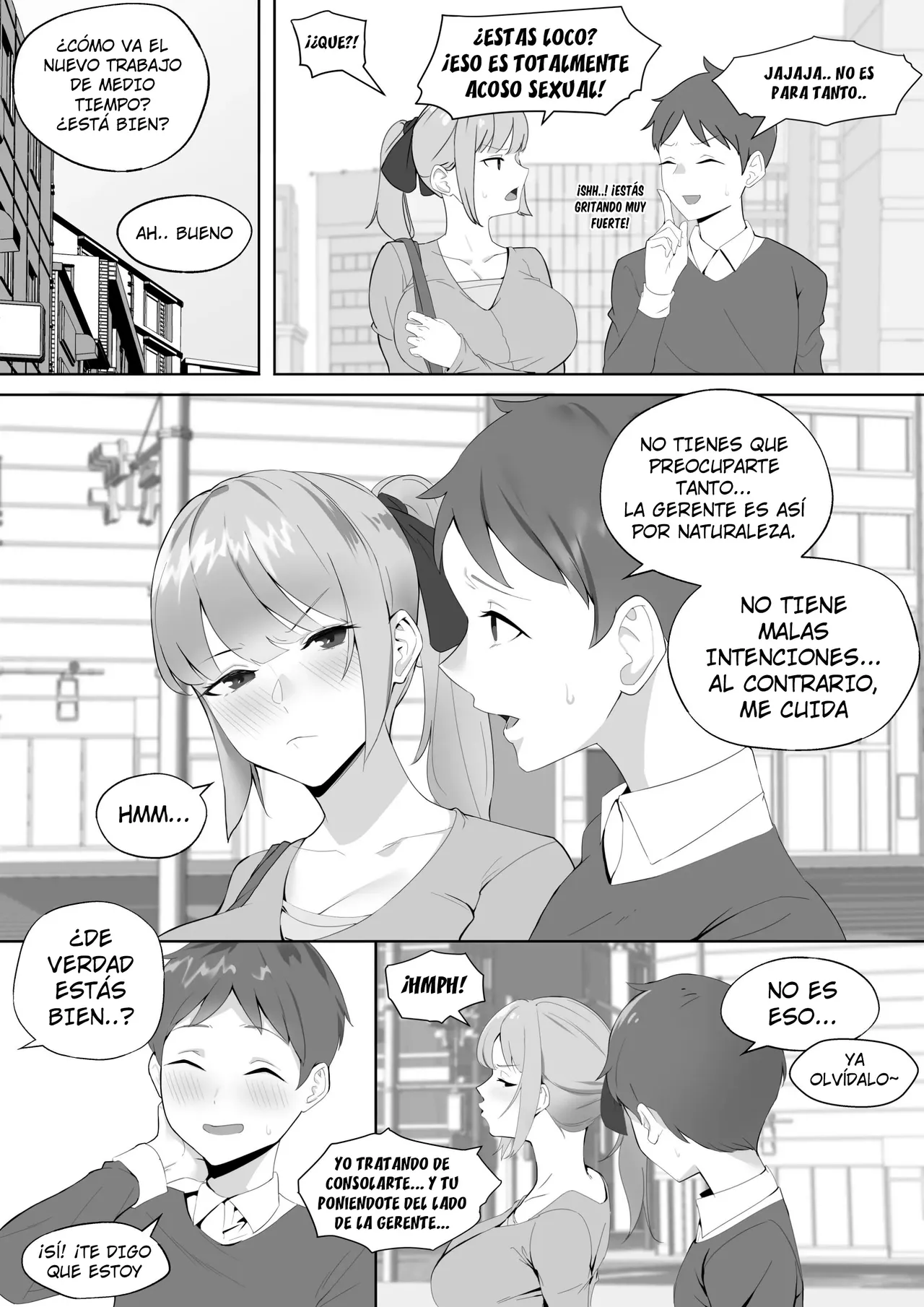 The Boss Likes Sexual Harassment | A La Jefa Le Gusta Acosarme Sexualmente page 9 full