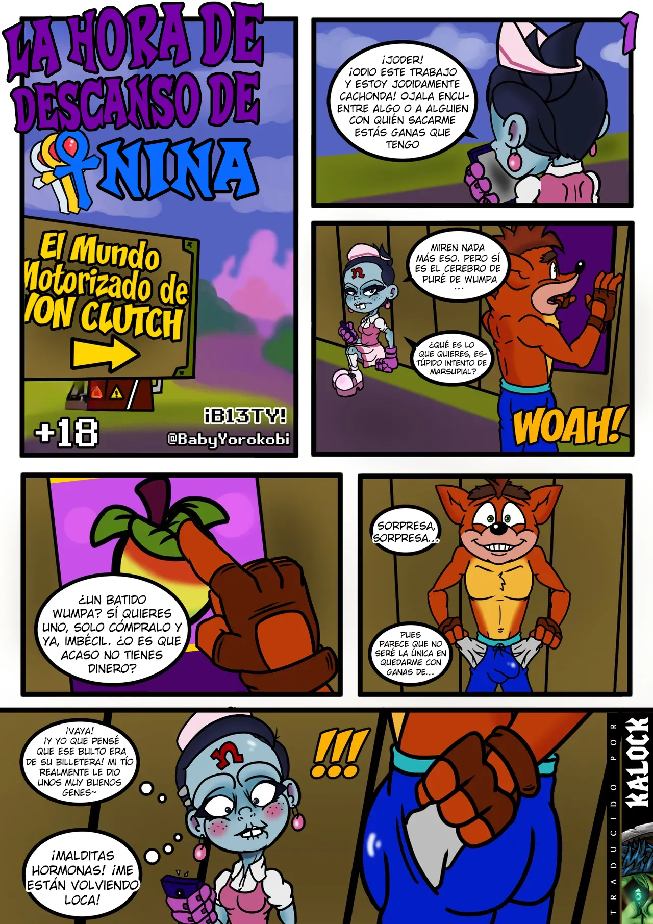 La Hora de Descanso de Nina page 1 full