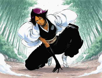 Yoruichi  Gangbang cover