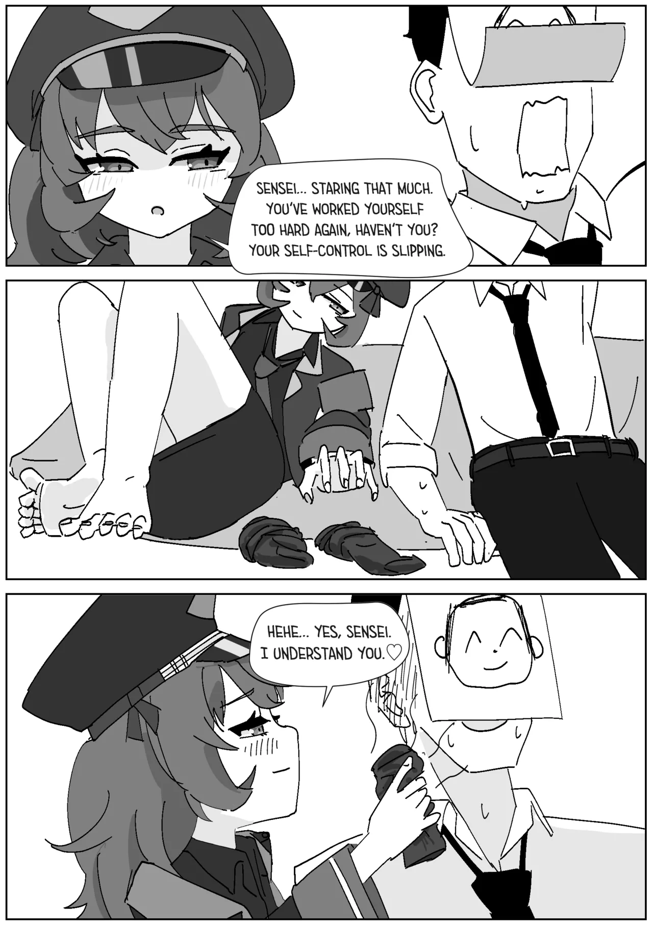 Iroha’s Reward Socks Handjob page 2 full