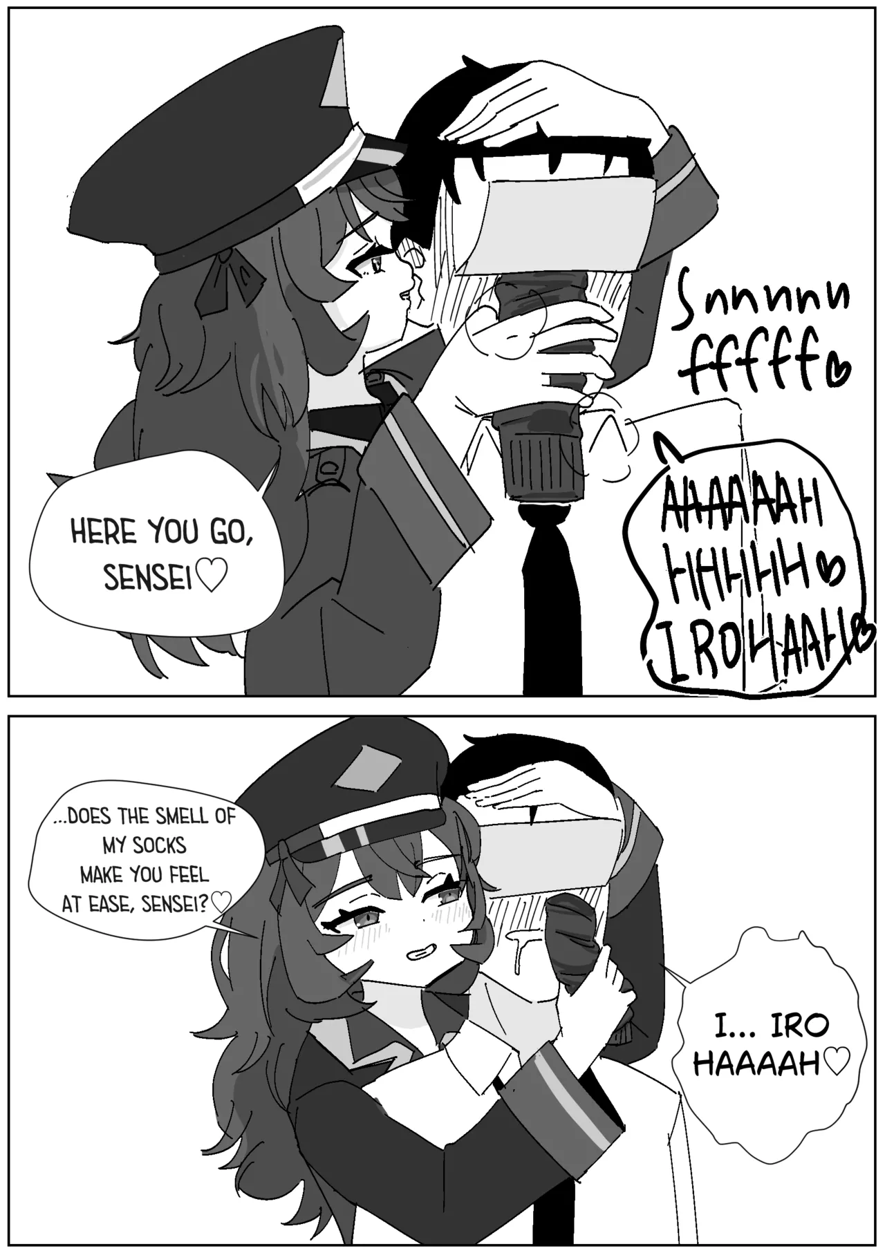 Iroha’s Reward Socks Handjob page 3 full