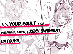 Satsuki no Mizugi ga Ecchi Sugiru no ga Warui | It's Your Fault for Wearing such a Sexy Swimsuit, Satsuki!