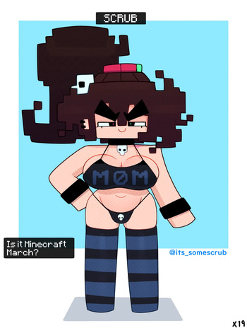 Femscrub - Minecraft March cover