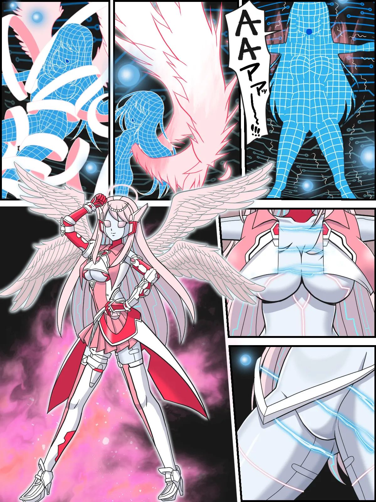 Henshin Metal Heroine Chloe page 6 full