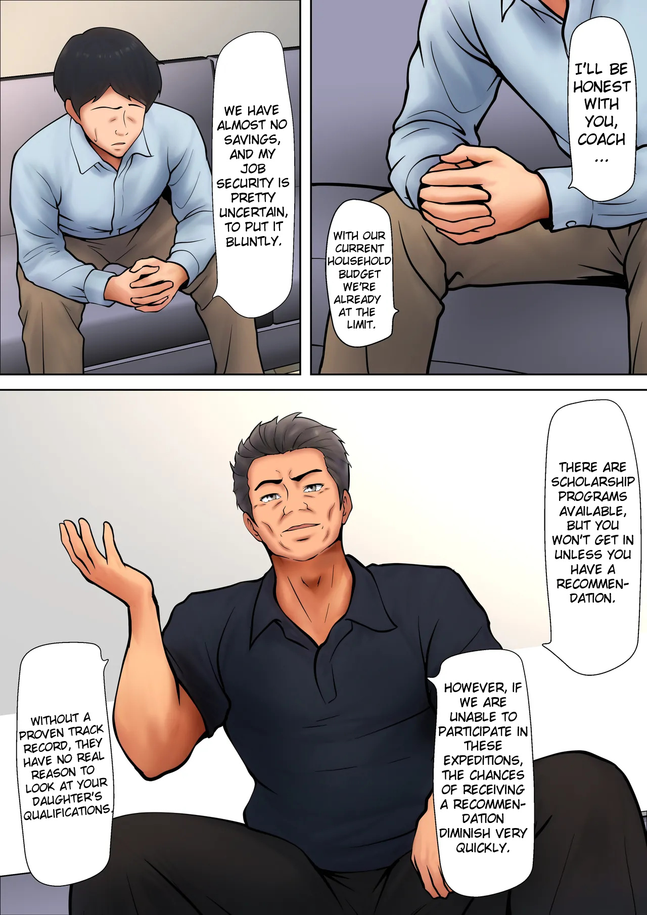 A Married Woman Who Chose to Be Embraced for The Sake of Her Daughter - A Night Sanctioned by Her Husband Part 1+2 page 6 full