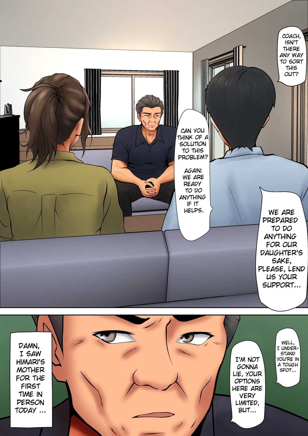 A Married Woman Who Chose to Be Embraced for The Sake of Her Daughter - A Night Sanctioned by Her Husband Part 1+2 page 7 full