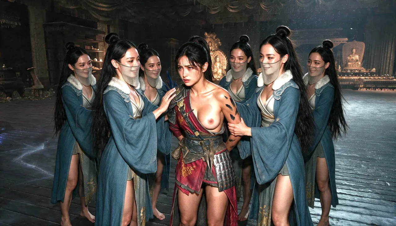 Wuchang and the Futa Maids of Snowfall Palace  Ai Generated page 5 full