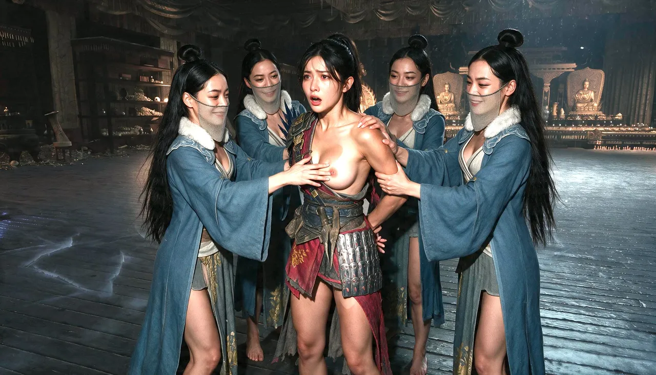 Wuchang and the Futa Maids of Snowfall Palace  Ai Generated page 6 full