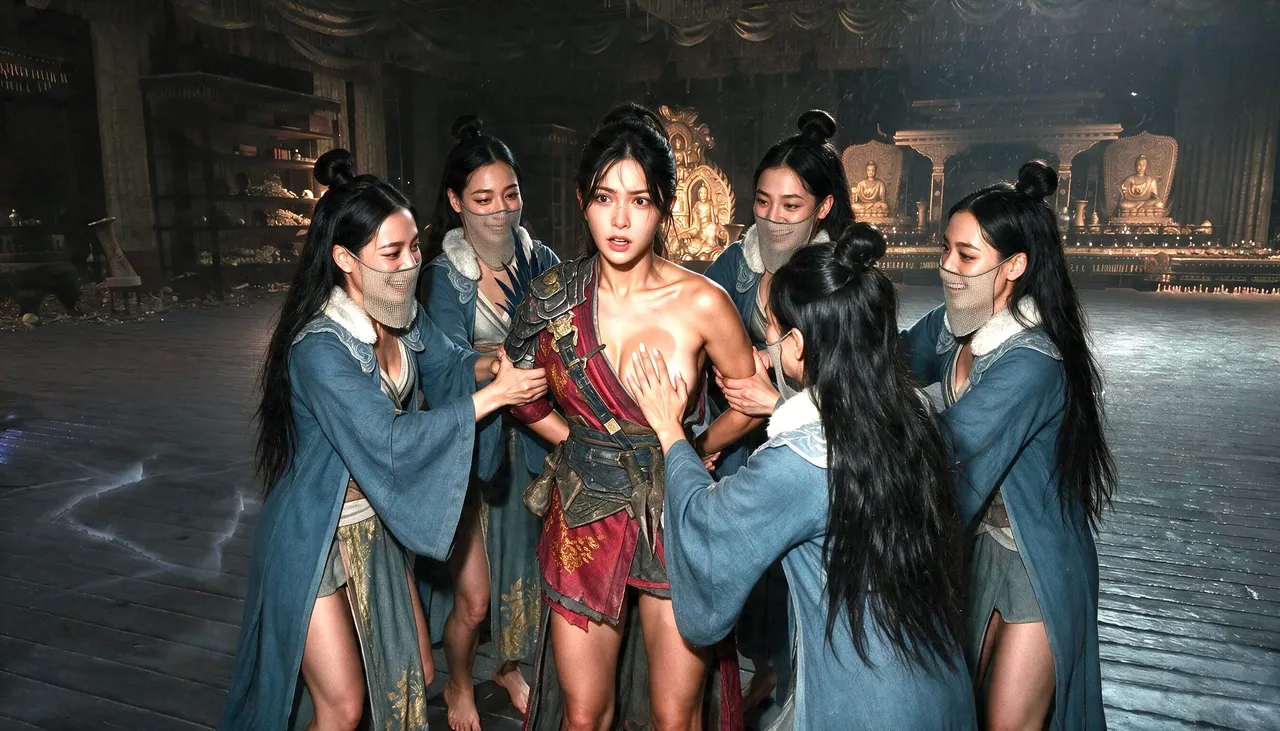 Wuchang and the Futa Maids of Snowfall Palace  Ai Generated page 8 full