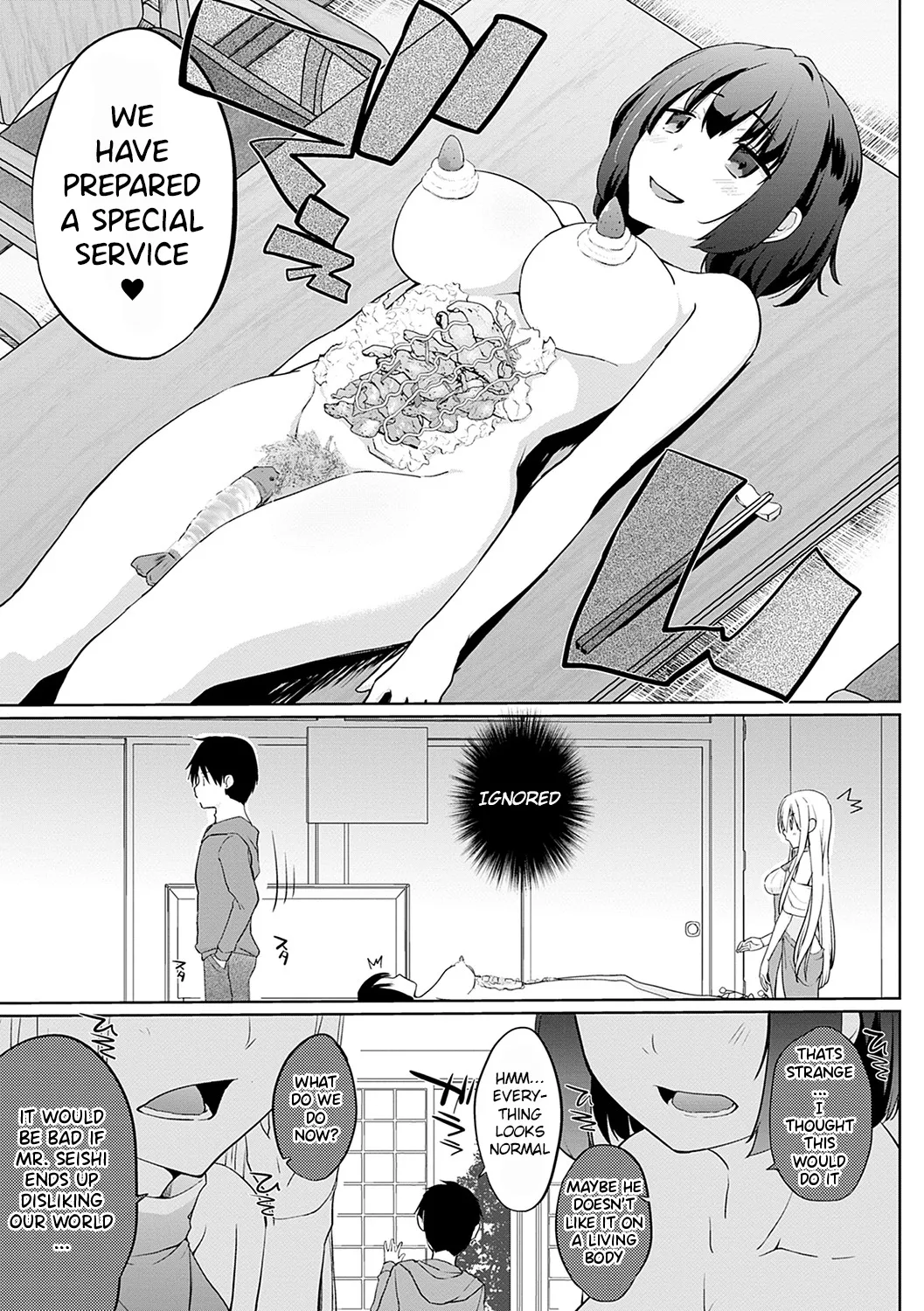 Isekai ni Shoukansaretara Zenin Do M Toka...Chotto Imi ga Wakaranai Ch.5 page 3 full