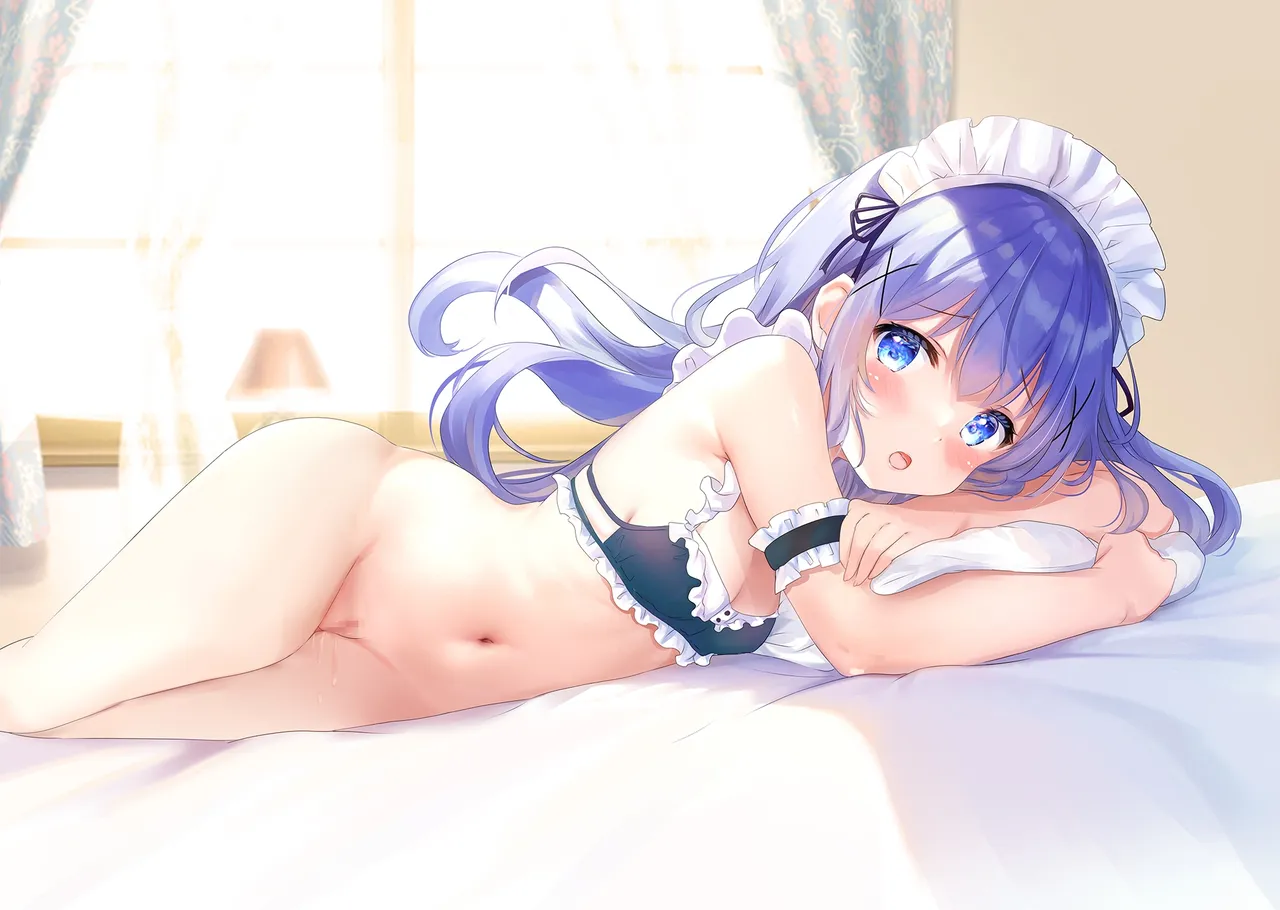 Chino-chan Sukebe Illust Tsumeawase page 4 full